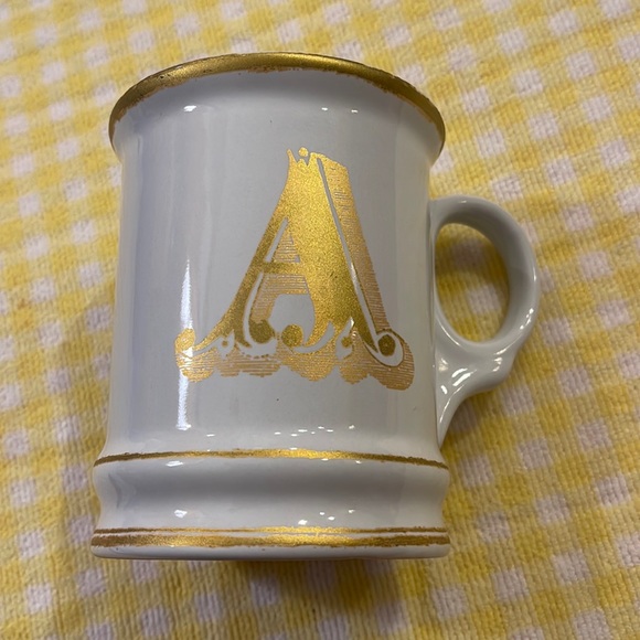 Williams Sonoma Other - New Williams-Sonoma  “A” coffee mug 4.5” tall, 3.75” diameter